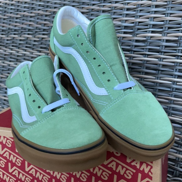 Vans Old Skool Gum Basil/True White WMNS - Picture 8 of 16